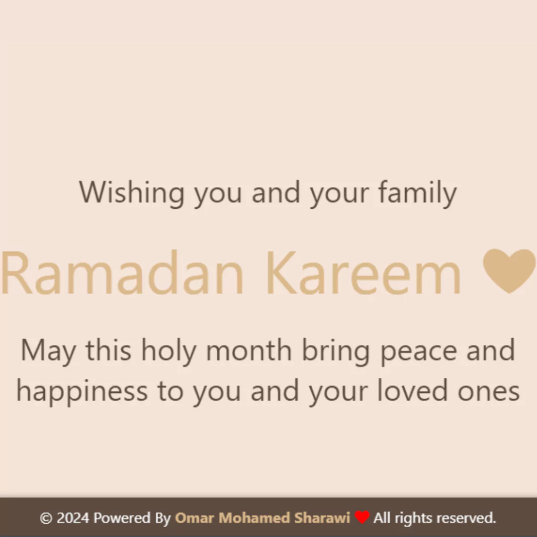 HTML & CSS Ramadan Kareem 2024: Festive Wishes Tutorial